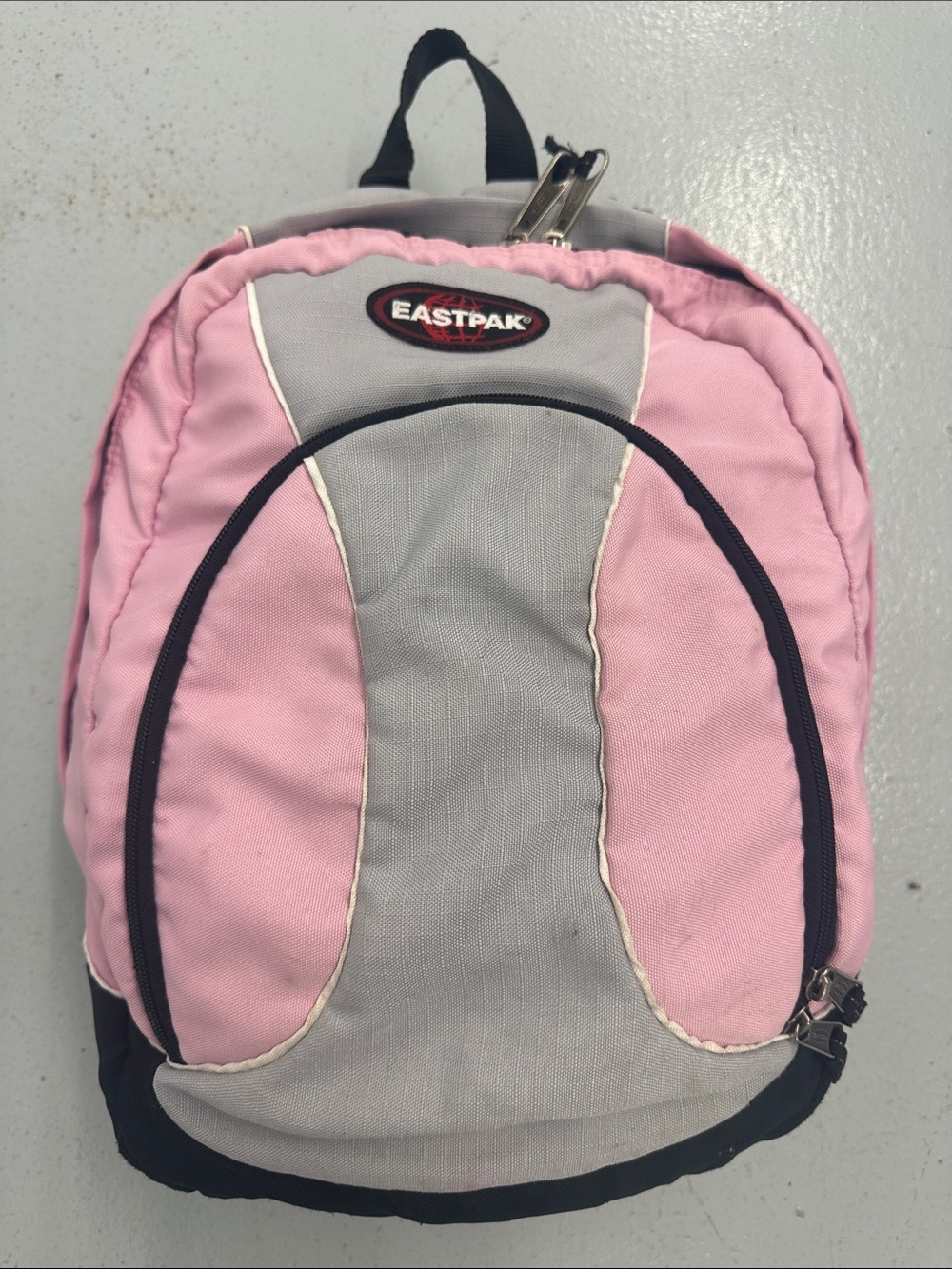 Eastpak Pink and Gray Two-Tone Backpack